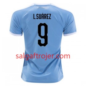 Uruguay Fodboldtrøjer Luis Suarez 9 Hjemmebanesæt Copa América 2019 Kort ærmer